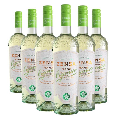 Case of 6 Zensa Fiano IGP 75cl White Wine